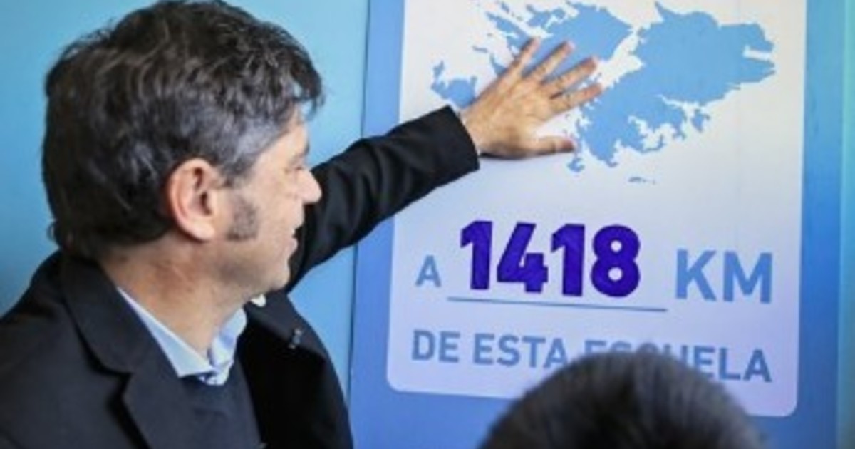 Kicillof criticó el mensaje en cadena de Milei sobre Malvinas y lanzó una ironía: «Pensé que era Inteligencia Artificial»