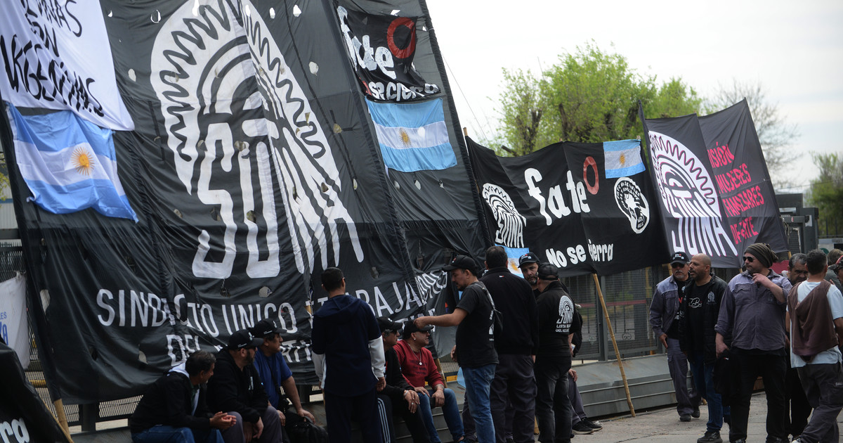 La Justicia ordenó el desalojo del predio de Fate, que está tomado por el gremio del neumático desde febrero La Justicia ordenó el desalojo del predio de Fate, que está tomado por el gremio del neumático desde febrero
