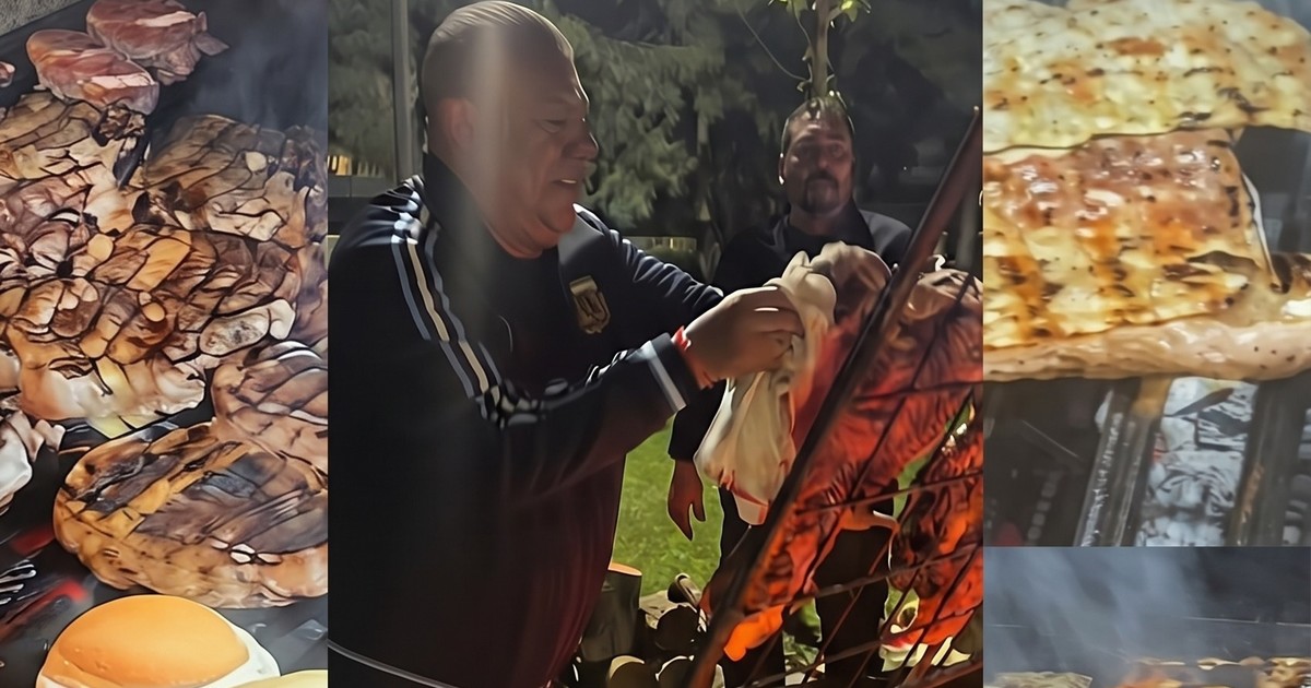 El súper asado de la Selección para el UPD de Lionel Messi: Dibu Martínez mostró el menú, Chiqui Tapia en modo chef y un invitado especial