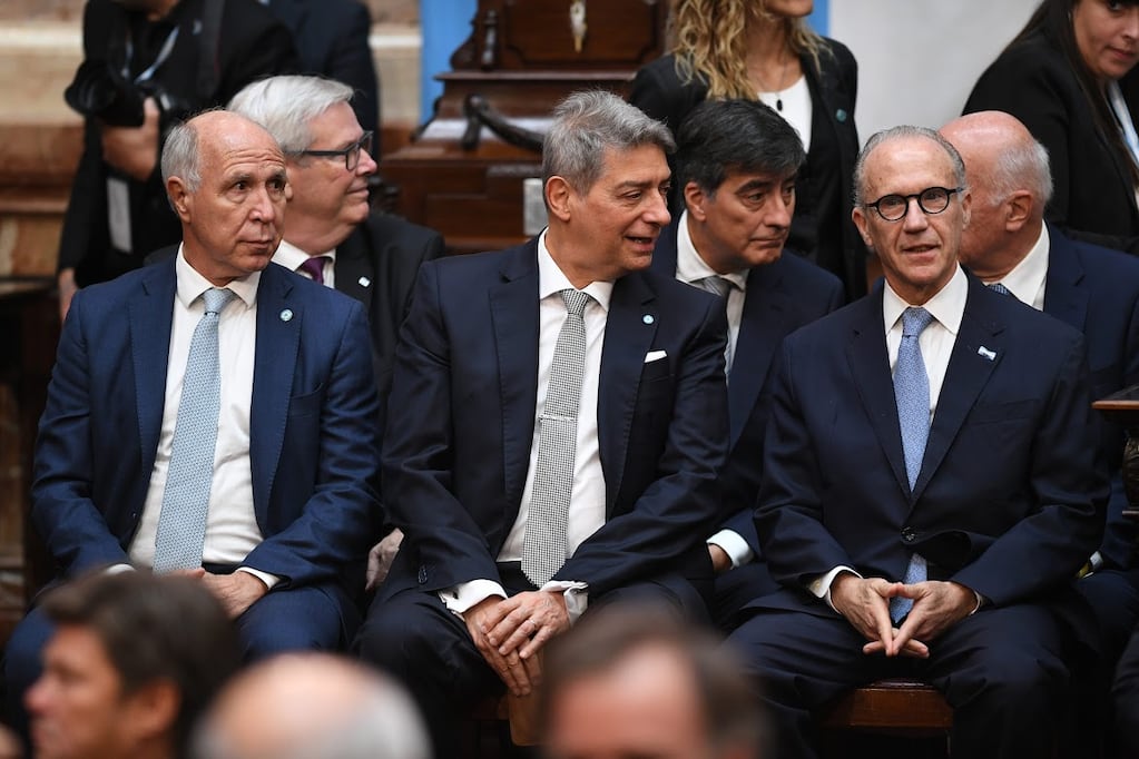 Corte Suprema de Justicia: Ministros Ricardo Lorenzetti, Horacio Rosatti y Carlos Rosenkrantz