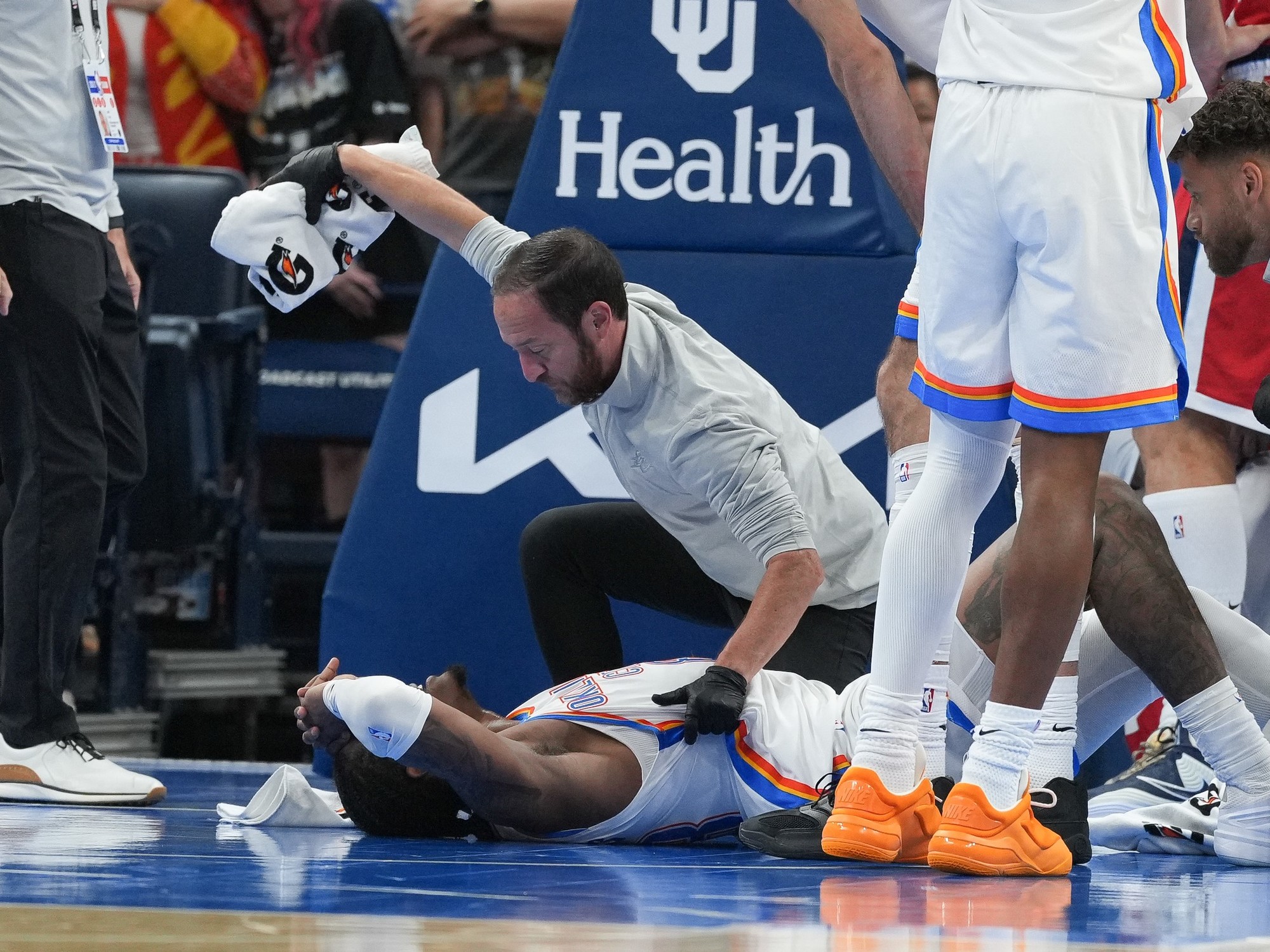 La escalofriante lesión de Jalen Williams que conmovió a la NBA y dejó en shock a sus compañeros de Oklahoma City