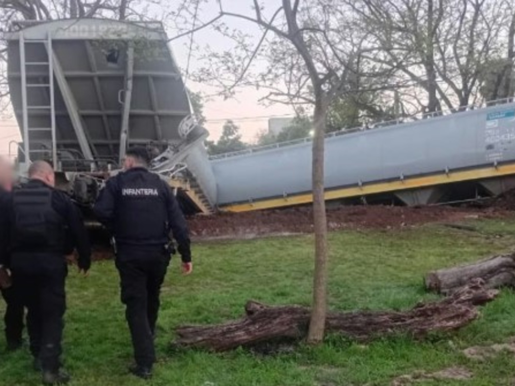 Otro descarrilamiento del Belgrano Cargas dejó vagones volcados en Santa Fe